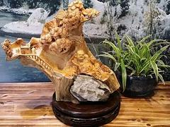 木宇軒根雕擺件 匠心獨運，自然與藝術的完美融合